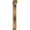 Ekena Millwork Funston Traditional Smooth Bracket w/ Offset Brace, Western Red Cedar, 5 1/2"W x 36"D x 44"H BKT0604X36X44FST01SWR - alternate 3